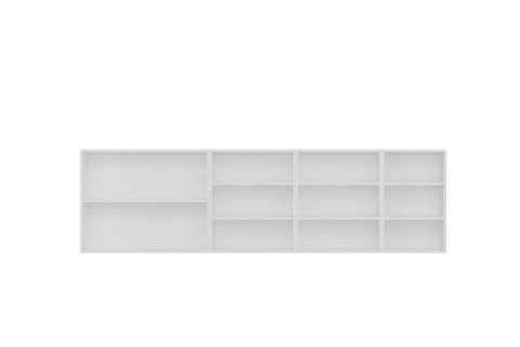 MİNAR 255 CM MUTFAK DOLABI BEYAZ 255-B1-ÜST MODÜL