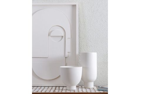 THE MİA PURE DEKORATİF VAZO, 13X13X29 CM