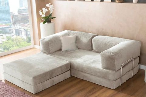 LİNA ÇOK AMAÇLI UZANMA MODÜLLÜ, AKTİVİTE KÖŞE KOLTUĞU, KREM, 90X200