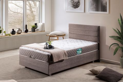 SOFİA BAZA BAŞLIK SETİ, KAHVERENGİ, 90X200
