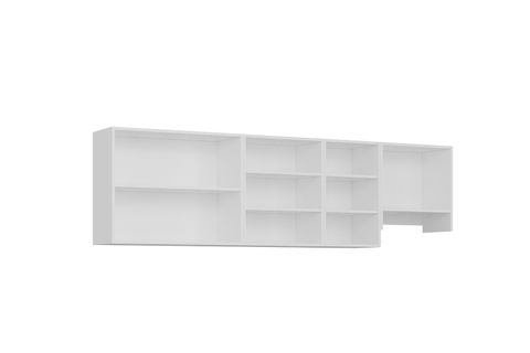 MİNAR 255 CM MUTFAK DOLABI BEYAZ 255-B7-ÜST MODÜL