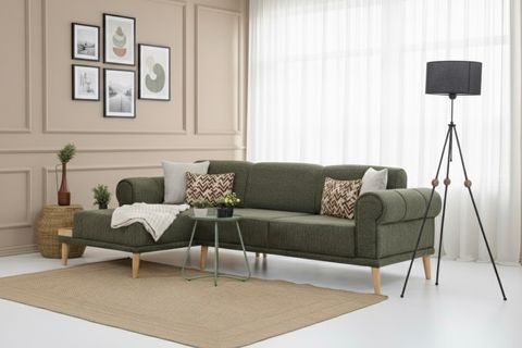 STEP KÖŞE KOLTUK, YEŞİL, SOL KÖŞE