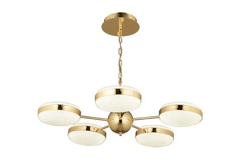 ELENORE GOLD BEŞLİ LED AVİZE