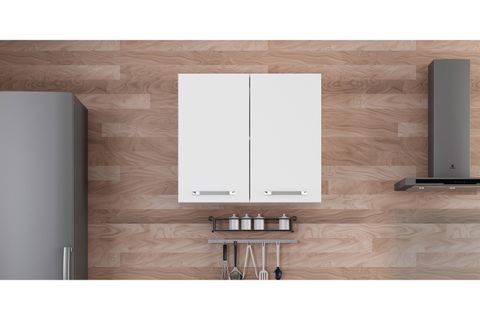 MİNAR 80 CM MUTFAK DOLABI BEYAZ 80-B1-ÜST MODÜL