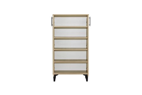 BLESK  AYAKKABILIK, CEVİZ, 4 RAFLI