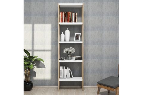 BOSNA AHŞAP KİTAPLIK RAF