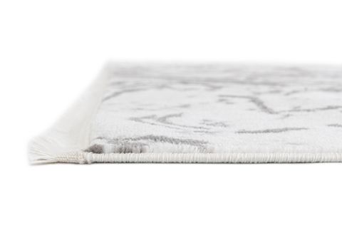 LİFE MAKİNE HALISI 6022, SAÇAKLI, GRİ, 80X150