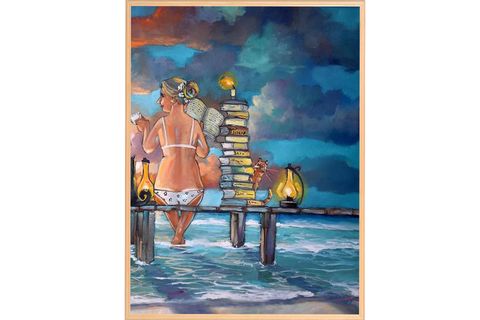 KITAP SEVGİSİ PANO SET, 50X70
