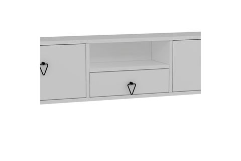 DROPDD TV SEHPASI, BEYAZ SİYAH KULP, 1303DROPDD 1