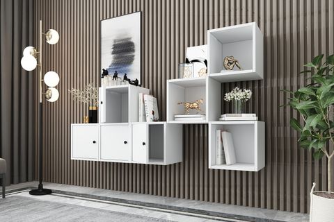 AYDIN KİTAPLIKLI RAF, DVR-1122-Ç