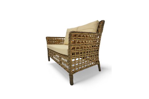 PAVİA RATTAN İKİLİ BAHÇE MOBİLYASI, KAHVERENGİ
