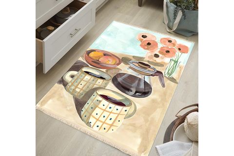 COFFEE BASKILI DOKUMA TABAN HALI, 211 YNG, 120X180  CM