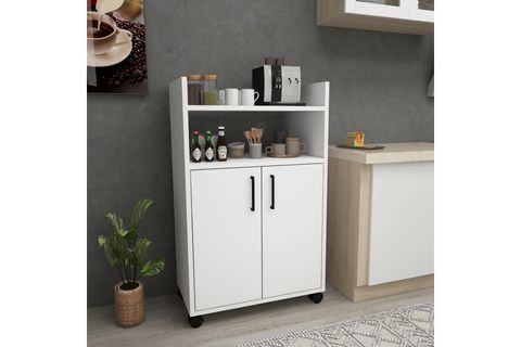 ARNETTİ TİRAKS ÇOK AMAÇLI DOLAP, BEYAZ