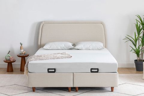 LUNA ARCHE BAZA VE BAŞLIK SETİ, KREM, 180X200