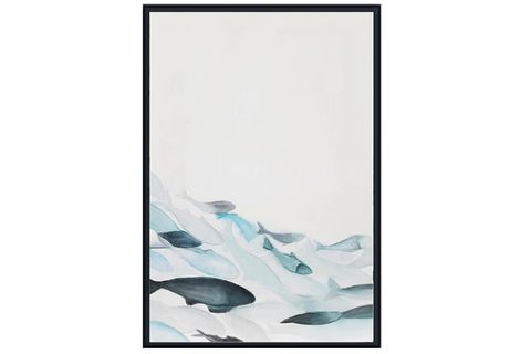 TURKUAZ FRANK RAY ÇERÇEVELİ SET, 50X70