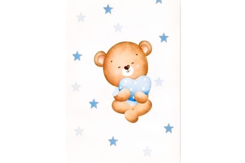 BLUE BABY FRANK RAY KANVAS SET, 50X70