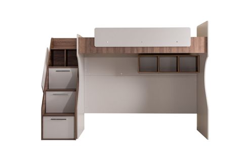 MİLANO ÇİFT KİŞİLİK MODERN RANZA, DOLAPLI