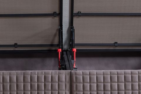 LATEX COMFORT BAZA VE USB GİRİŞLİ BAŞLIK TAKIMI, 160X200