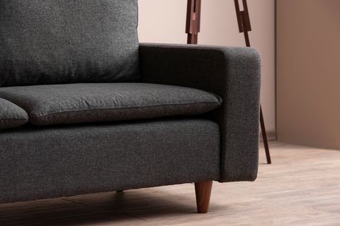 PAFU LUNGO MODÜLER İKİLİ KOLTUK, KETEN, KOYU GRİ