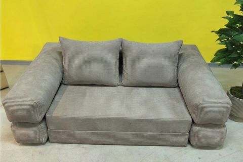 KATLANIR YATAK ÇOK FONKSİYONLU KOLTUK, GRİ