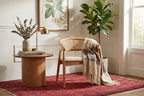 LOKA YUVARLAK AHŞAP MUTFAK MASASI TAKIMI, NATURAL