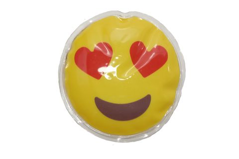 KALPLİ EMOJİ ŞEKİLLİ EL ISITICI, PVC, 9 CM