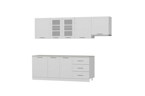 MİNAR 270 CM MEBRAN C MUTFAK DOLABI BEYAZ 270-MCB2