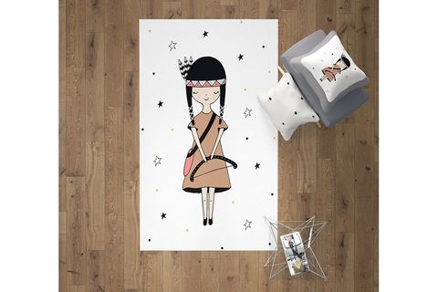 GARDENYA BOHEM OKÇU KIZ ÇOCUK ODASI HALISI 150X200