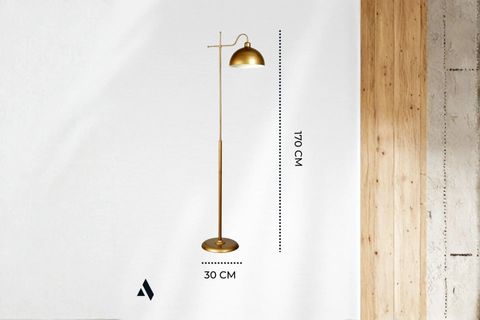 GLOREA METAL LAMBADER, ESKİTME GOLD
