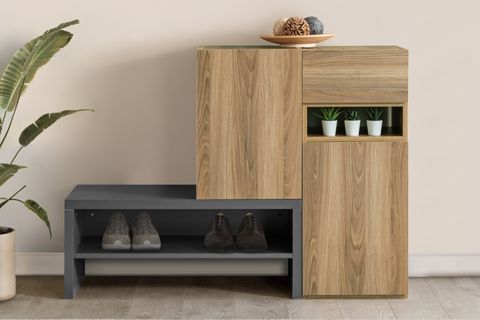 BLESK CUNDA DRESUAR AYAKKABILIK DOLABI