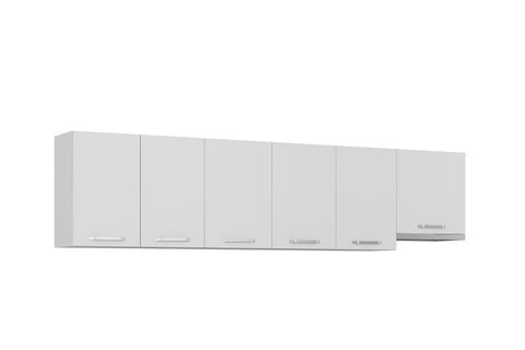 MİNAR 300 CM MUTFAK DOLABI BEYAZ 300-B5-ÜST MODÜL