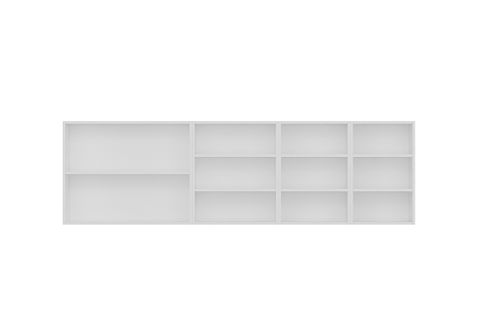 MİNAR 245 CM MUTFAK DOLABI BEYAZ 245-B1-ÜST MODÜL