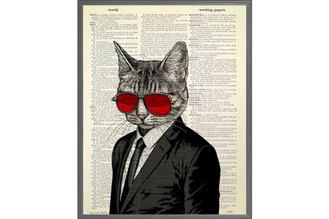 SEVİMLİ KEDİ KÖPEK TABLO SETİ, 35X50, 5