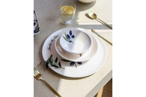 THE MİA OLİVOS SERVİS TABAĞI 30 CM OVS0005