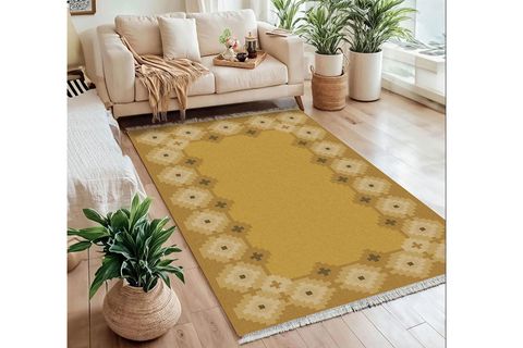 HARDAL GEOMETRİK DOKUMA TABAN HALI, 462 YNG, 100X150 CM