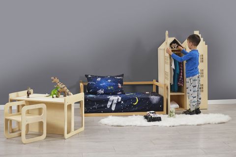 NATURKİDZ AMSTERDAM MONTESSORI DOLAP, OVAL PENCERE
