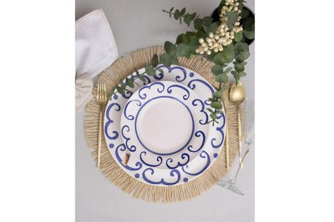 THE MİA PALMA YEMEK TABAĞI 6LI SET 20 CM