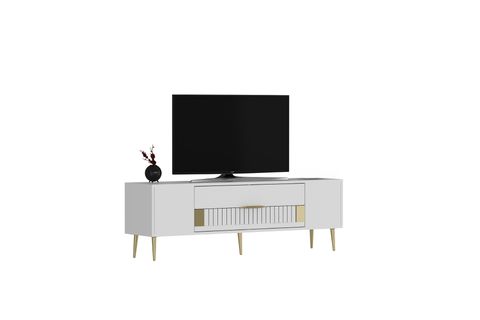 DEKOLP TV SEHPASI, 4CT, BEYAZ ALTIN
