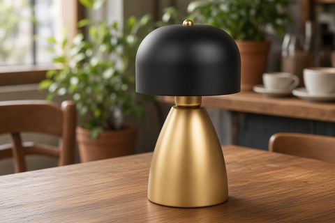 NOMA LEDLİ MASA LAMBASI, GOLD BLACK