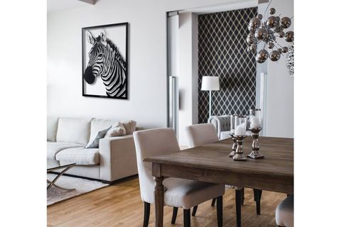 ZEBRA METAL DUVAR DEKORU