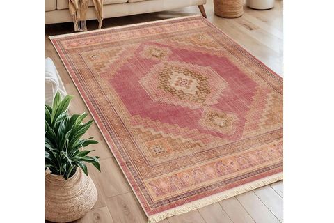 ETNİK DENGE KİREMİT BASKILI DOKUMA TABAN HALI, 290 YNG, 80X150  CM