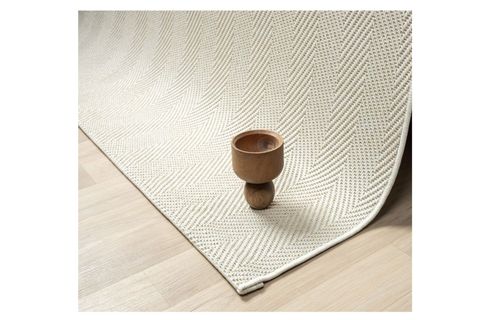 ESSE HAV TOZ VERMEZ KOLAY TEMİZLENEN HASIR DOKU SİSAL HALI, KREM, 200X250, 665
