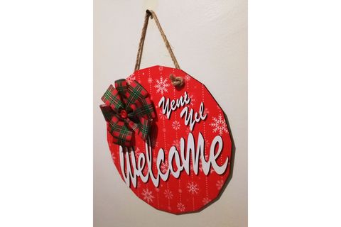 KAPI SÜSÜ WELCOME YENİ YIL