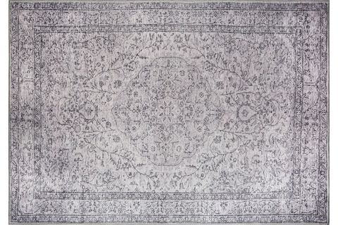 ARTLOOP ESKİTME DESENLİ DORİAN DEKORATİF ŞÖNİL DOKUMA GRİ HALI AL 97 210X310