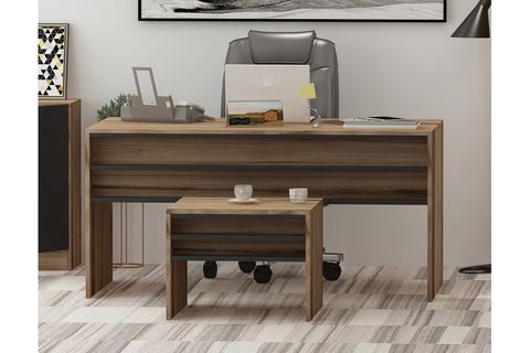 GİVAYO ORİON OFİS ÇALIŞMA MASASI, ÇIRAĞAN ANTRASİT
