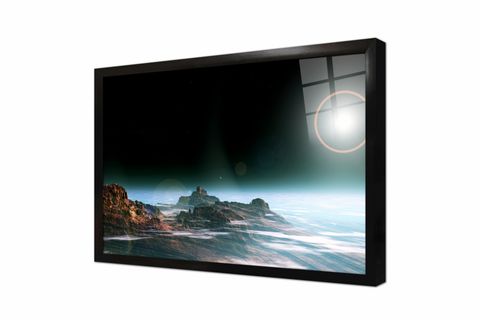 UZAY MANZARA CAM TABLO, ÇERÇEVESİZ, 20X30, C02000329