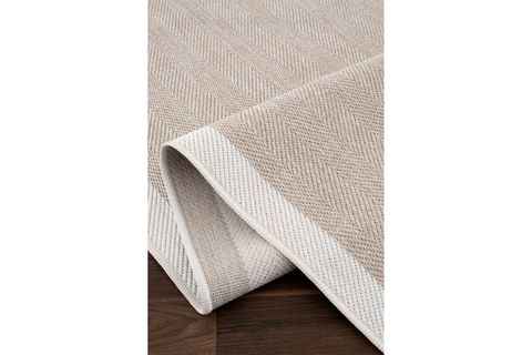 FRESCO SOFT VİZON EKRU YIKANABİLİR HALI A3936A, 200X250