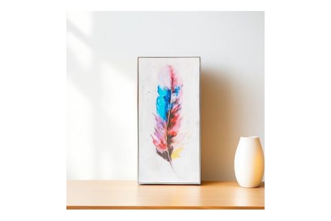 BOHO TÜY MOTİFLİ KANVAS TABLO, DESEN 3