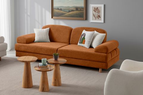 ATHENS YATAKLI SANDIKLI KOLTUK TAKIMI, TURUNCU