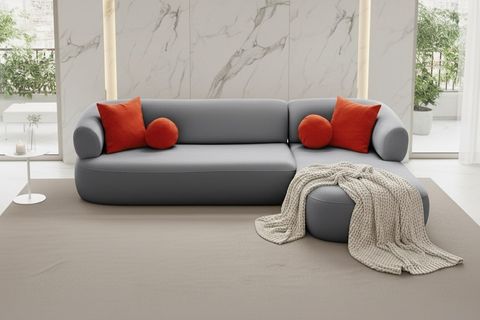 TURİN KÖŞE KOLTUK, SAĞ, GRİ